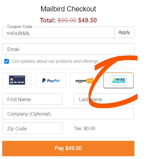 mailbird making you buy it