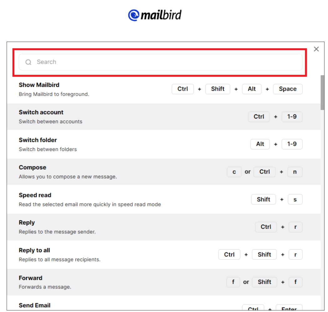 mailbird create a new conversation you changed the subject
