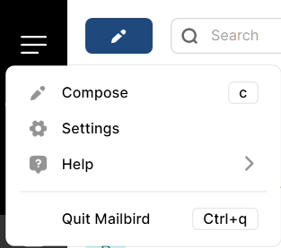 mailbird unread messages