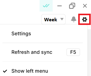 mailbird calendar settings