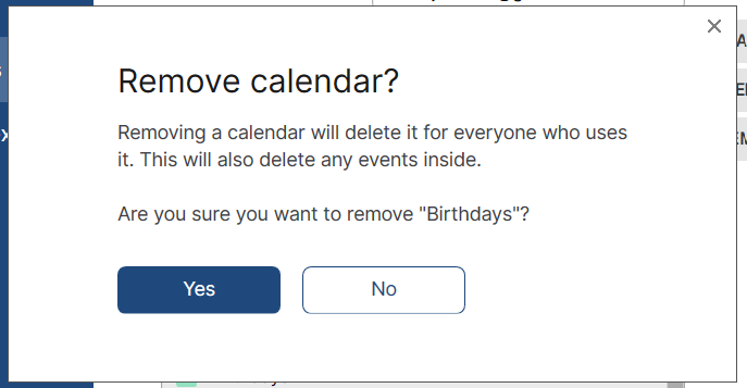 change default calendar account mailbird