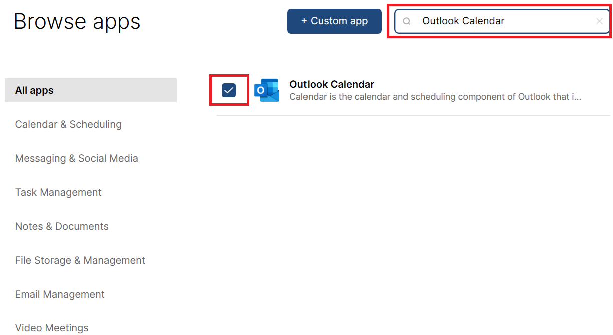 can mailbird access outlook calendar