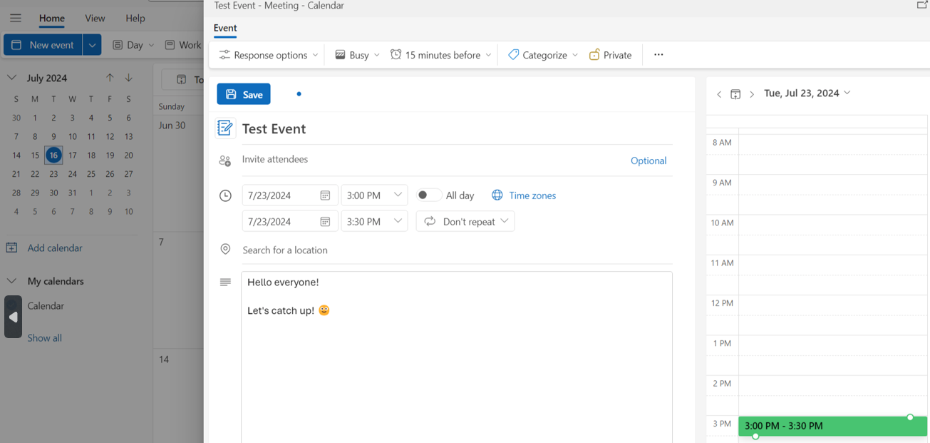 mailbird outlook calendar integration