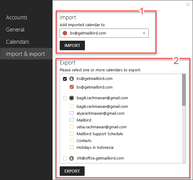 mailbird settings import