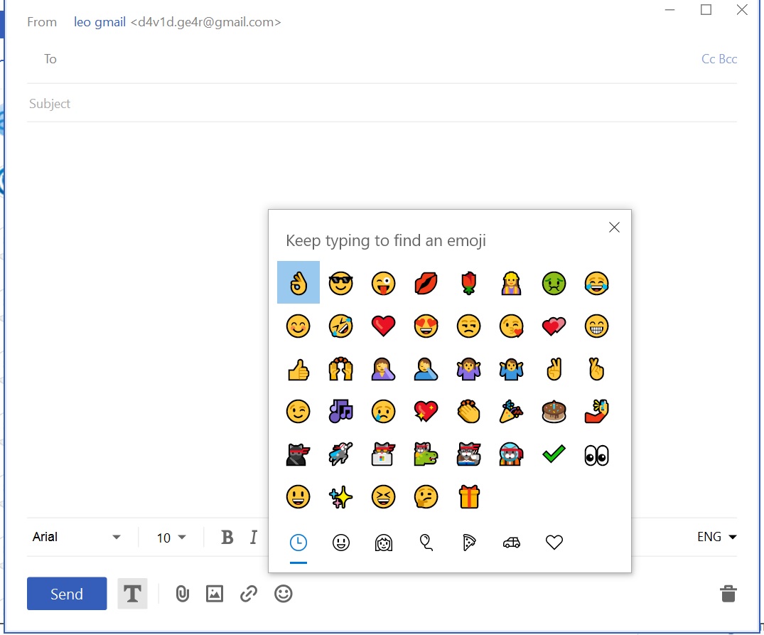 how to use emoticon with mailbird