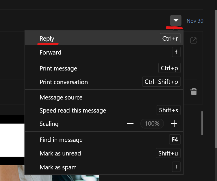 where is the reply-all button with mailbird