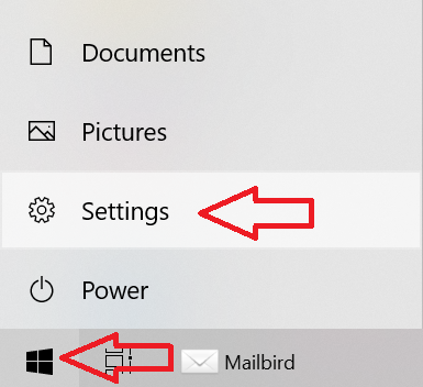 Allowing Mailbird Through the Windows 10 Firewall