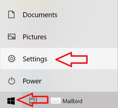 mailbird proxy settings in windows internet